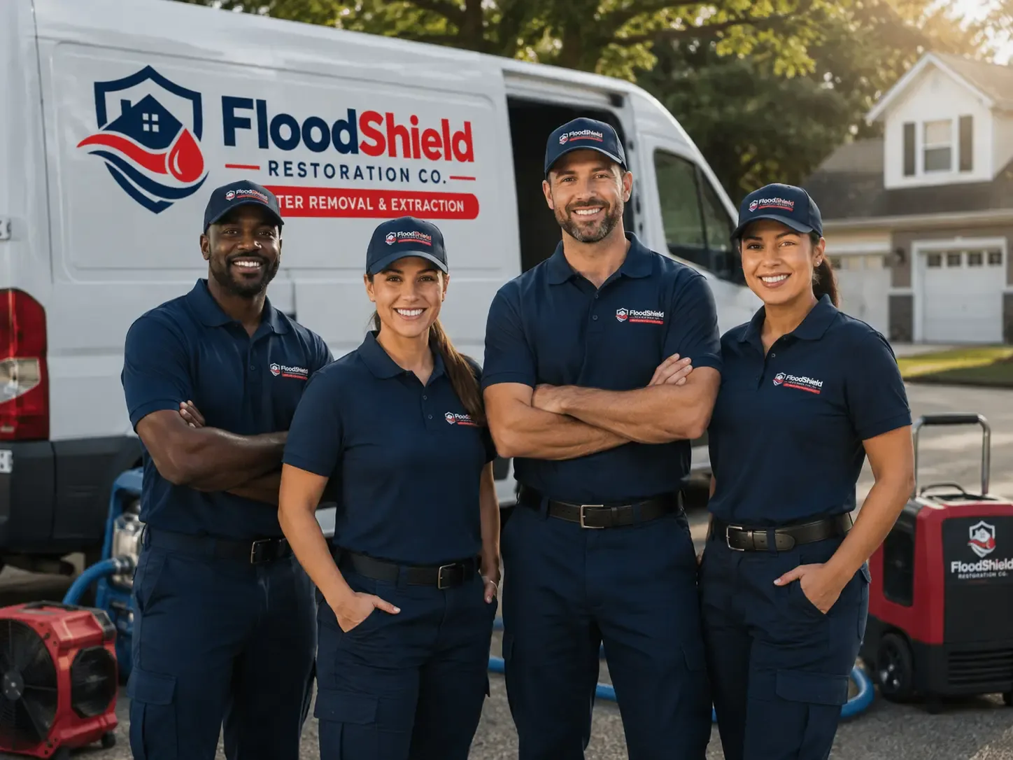 Flood Damage Restoration company in Lopeno, TX